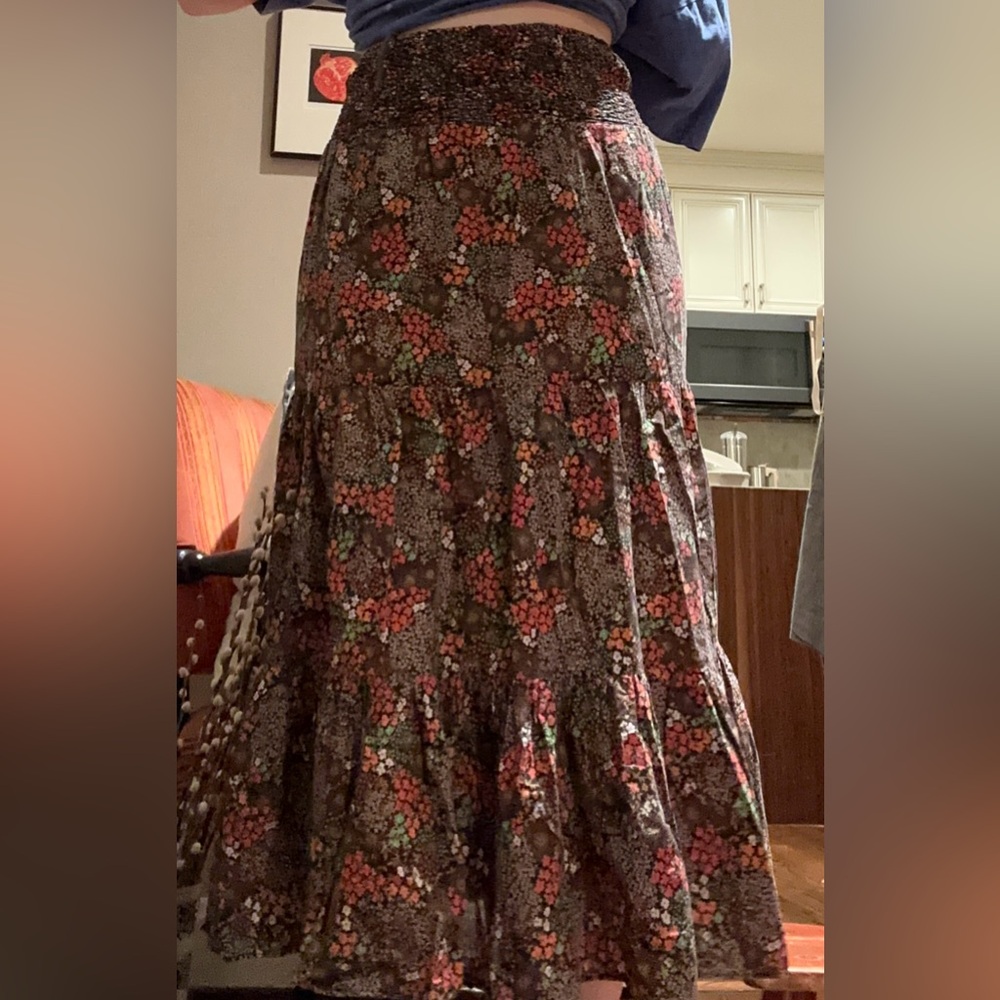 Floral Maxi Skirt